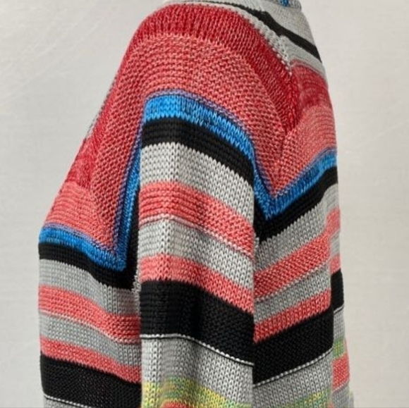 Multi-Color Cardigan size large made with ❤️ - Picture 7 of 11